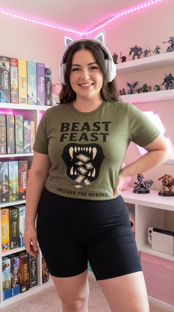 有机棉T恤 – 男女通用 – Beast Feast Tee