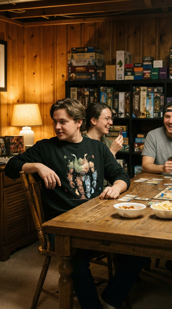 Elemental Mech Organic Sweatshirt - Kitchen Table Casual (CCG) in Cozy Game Den - Legendary Pull