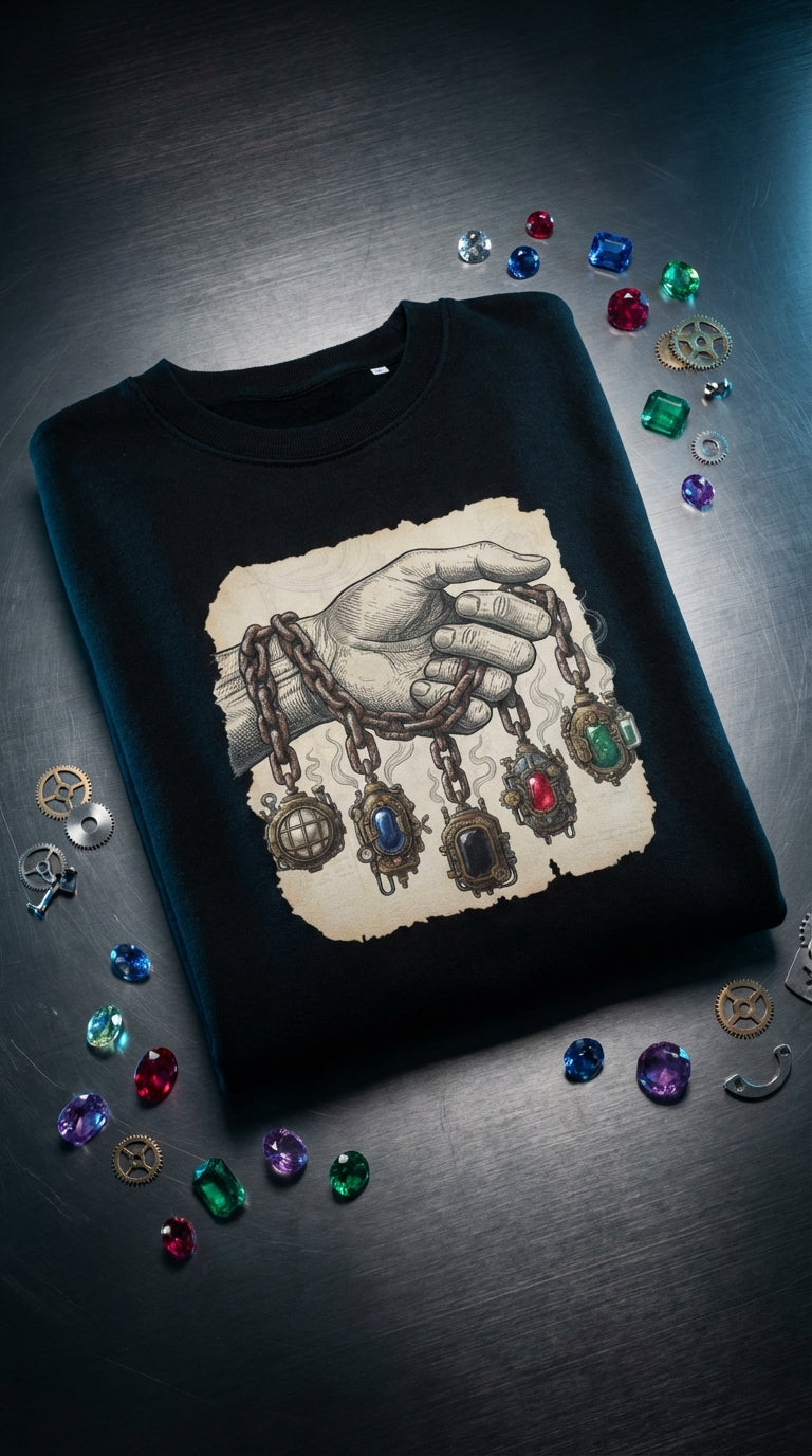 The Alchemist's Chain: Crafting Trust, Thread by GOTS-Certified Thread