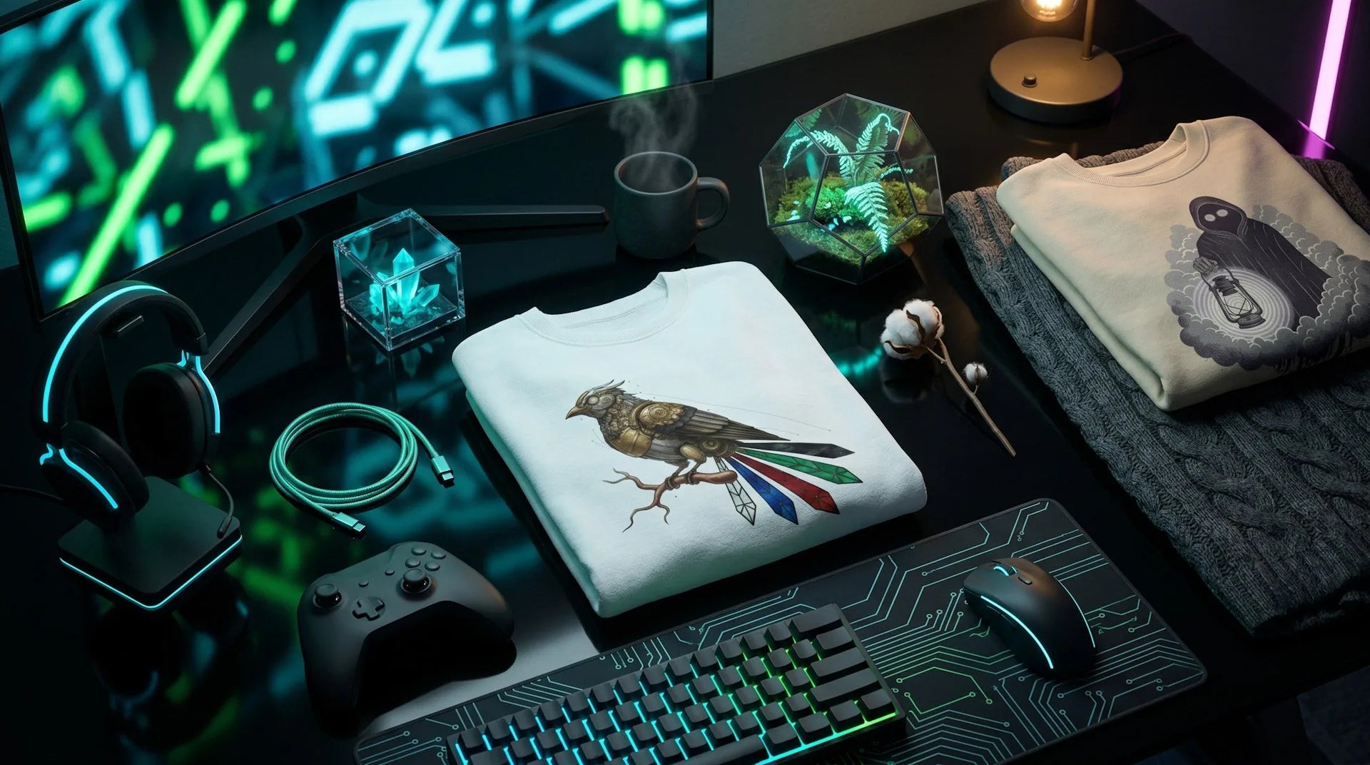 Optimized WebP Collection Image for organic-gamer-sweatshirts-eco-level-up-wear