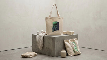 Trending Organic Tote Bags | Viral Design Themes