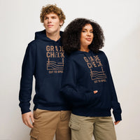 Grade Check Organic Hoodie | Blue-Collar Pride Collection - Sustainable Organic Design | Detailed Alternative View