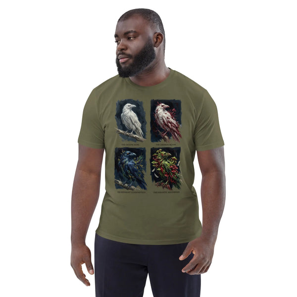 Parasitic Apotheosis Tee | Sustainable Organic Cotton Gamer Apparel - Sustainable Organic Design | Detailed Alternative View