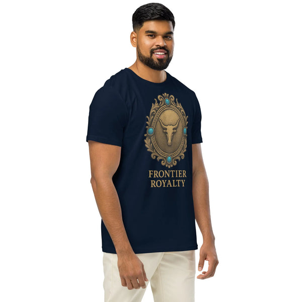Frontier Royalty – Western Organic Cotton T-Shirt - Sustainable Organic Design | Detailed Alternative View
