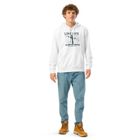 Line Life Organic Hoodie | Storm Duty Edition - Sustainable Organic Design | Primary Mockup Front View