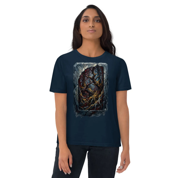 The Architect's Tee: Gnarled Forest Edition | Sustainable Organic Cotton - Sustainable Organic Design | Detailed Alternative View
