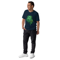 Mind Map Retro Gaming Tee | GOTS Certified Organic Cotton - Sustainable Organic Design | Detailed Alternative View