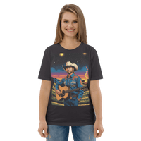 2025 Cowboy Tour Organic Cotton T-Shirt – Western Country Music Graphic Tee - Design Delight Studio