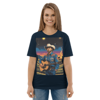 2025 Cowboy Tour Organic Cotton T-Shirt – Western Country Music Graphic Tee - Design Delight Studio