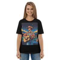 2025 Cowboy Tour Organic Cotton T-Shirt – Western Country Music Graphic Tee - Design Delight Studio