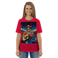 2025 Cowboy Tour Organic Cotton T-Shirt – Western Country Music Graphic Tee - Design Delight Studio