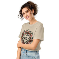 Paisley Burst Organic Tee | Cowboy Renaissance - Sustainable Organic Design | Detailed Alternative View