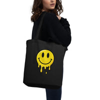 Eclipse Graphic Tote | Sustainable Organic Cotton - Sustainable Organic Design | Detailed Alternative View