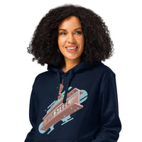 High Steel Ironworker Hoodie | Organic Sustainable Workwear - Sustainable Organic Design | Primary Mockup Front View