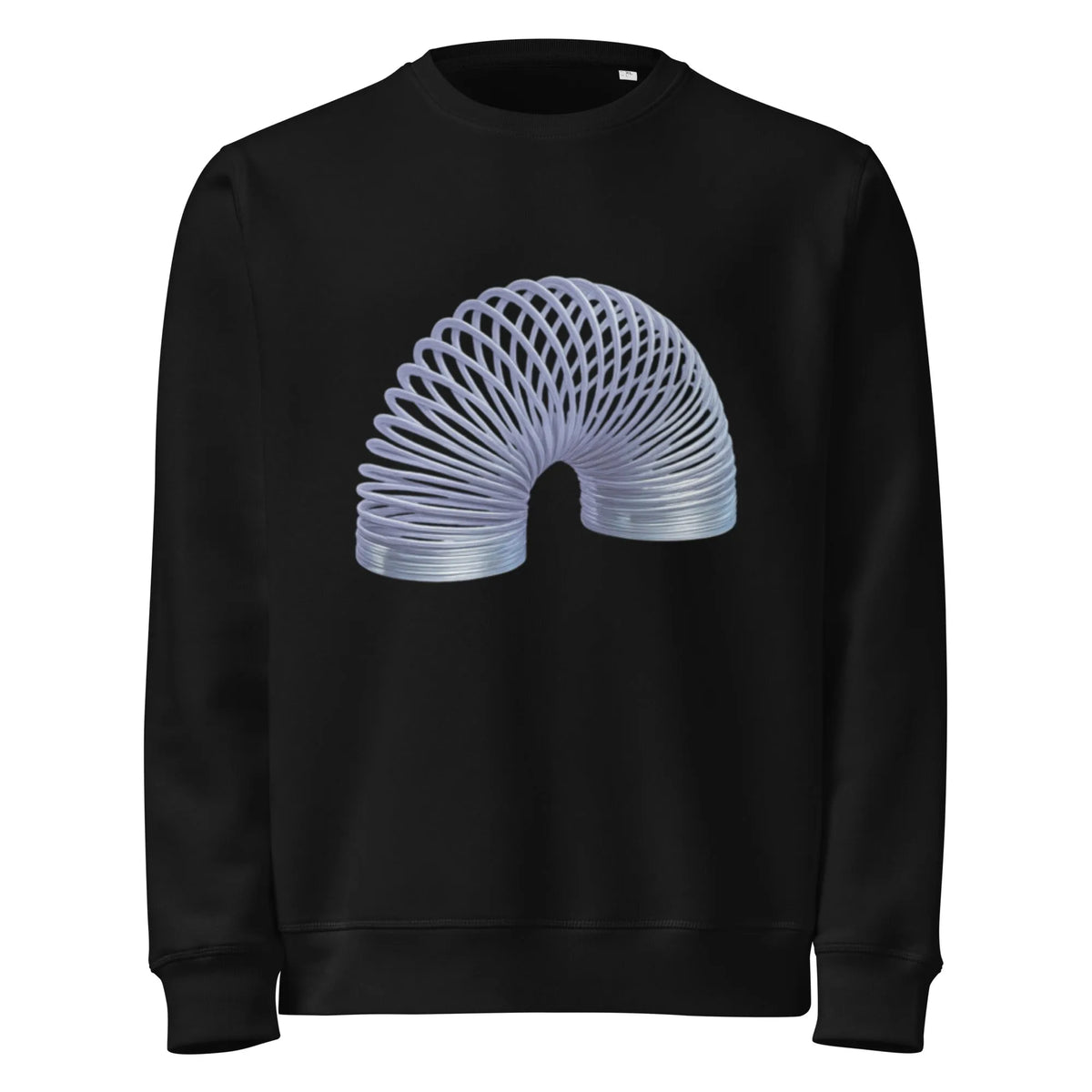 Organic Cotton Retro Slinky Sweatshirt – GOTS & Vegan Certified - Sustainable Organic Design | Detailed Alternative View