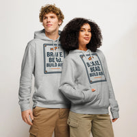 Brake Bead Build | Sheet Metal Pro Organic Hoodie - Sustainable Organic Design | Detailed Alternative View