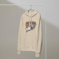 Brick By Brick Organic Hoodie - Sustainable Masonry Streetwear - Sustainable Organic Design | Detailed Alternative View