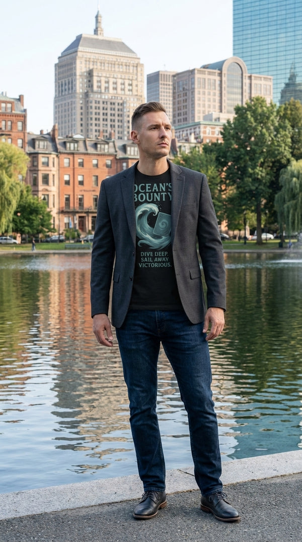 Ocean's Bounty Commander Tee - Creative Pro in Boston Frog Pond - Mana Color Aesthetic