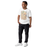 Dragons, Diapers & Dungeons | Organic Sustainable Gamer Tee - Sustainable Organic Design | Primary Mockup Front View