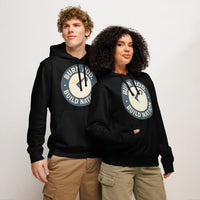 Burn Rod Build Nation Organic Hoodie - Sustainable Organic Design | Detailed Alternative View