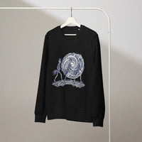 Time Traveler Skeletons Steampunk Sweatshirt | GOTS Organic Cotton - Sustainable Organic Design | Detailed Alternative View