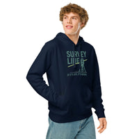 Survey Line Organic Hoodie – "If It’s Off, It’s Wrong" - Sustainable Organic Design | Primary Mockup Front View