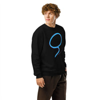 Neon Lasso Organic Sweatshirt | Sustainable Western Crewneck - Sustainable Organic Design | Detailed Alternative View