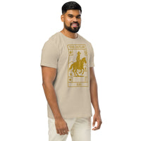 The Outlaw | Organic Cotton Western Tarot Tee - Sustainable Organic Design | Detailed Alternative View