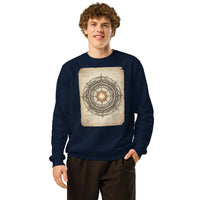 Arcane Aether Engine Organic Gamer Sweatshirt | Sustainable Streetwear - Sustainable Organic Design | Detailed Alternative View