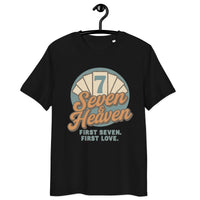 Seven & Heaven Organic Cotton T-Shirt | Verified Sustainable Streetwear - Sustainable Organic Design | Detailed Alternative View