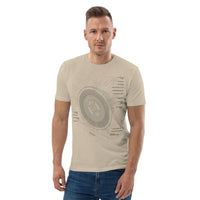 Apollo Schematic Tee | Organic Cotton NASA Shirt by Design Delight Studio - Sustainable Organic Design | Primary Mockup Front View