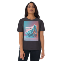 "My Carbon Footprint Fits in a TikTok Video" – Organic Cotton Climate Awareness Tee - Design Delight Studio