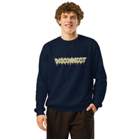 Disconnect Y2K Slime Graphic Sweatshirt | Organic & Recycled - Sustainable Organic Design | Detailed Alternative View