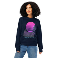 Neon Mesa Organic Crewneck | Cowboy Renaissance Collection - Sustainable Organic Design | Detailed Alternative View