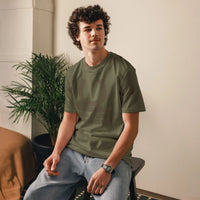 Forging Strength Riding Legacy Organic T-Shirt - Sustainable Organic Design | Primary Flat-lay Front View