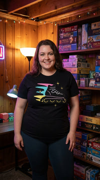 Neon Speed Racer Organic Tee - Cyberpunk Plus in Cozy Game Den - 90s Grunge Revival