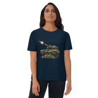 Skull Crusher | Sustainable Graphic Tee in Organic Cotton - Sustainable Organic Design | Detailed Alternative View