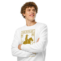 Unisex organic mid-weight sweatshirt - Sustainable Organic Design | Primary Mockup Front View
