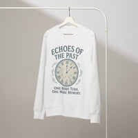 Echoes of the Past Organic Gamer Sweatshirt - Sustainable Organic Design | Detailed Alternative View