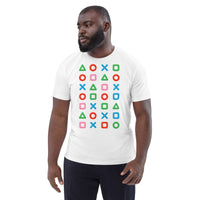 Verified Organic Gamer Icon Tee - Sustainable Streetwear - Sustainable Organic Design | Primary Mockup Front View
