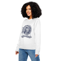 Time Traveler Skeletons Steampunk Sweatshirt | GOTS Organic Cotton - Sustainable Organic Design | Primary Mockup Front View