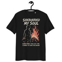 Sideboarded My Soul Organic T-Shirt | Sustainable Gamer Streetwear - Sustainable Organic Design | Detailed Alternative View