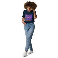 Choose Chaos Organic Cotton Tee – Unisex Sustainable Streetwear - Sustainable Organic Design | Detailed Alternative View