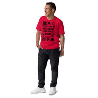 Pre-Combat Main Phase Organic Gamer T-Shirt – Sustainable Streetwear - Sustainable Organic Design | Primary Mockup Front View