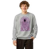 Voidwoven Gate Organic Gamer Sweatshirt | Verified Sustainable Streetwear - Sustainable Organic Design | Primary Mockup Front View