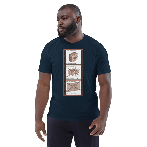 Elevate Your Wardrobe with Our Sustainable Solar Sail Tee - Sustainable Organic Design | Detailed Alternative View