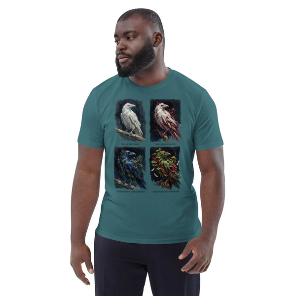 Parasitic Apotheosis Tee | Sustainable Organic Cotton Gamer Apparel - Sustainable Organic Design | Primary Mockup Front View
