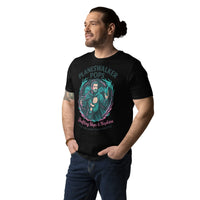 Planeswalker Pops | Organic Cotton Gamer Tee - Sustainable Organic Design | Detailed Alternative View