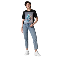 "Melting Reality: Ice Caps Are Disappearing" – Organic Cotton Climate Awareness Tee - Design Delight Studio