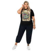 Tune into the 90s T-Shirt - Retro Cassette & Boombox Tee - Vintage Style - Design Delight Studio